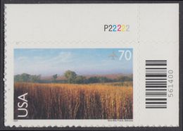 !a! USA Sc# C136 MNH SINGLE From Upper Right Corner W/ Plate-# (UR/P22222) - Nine-Mile Prairie, Nebraska - 3b. 1961-... Ongebruikt