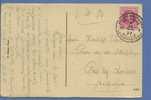 200 Op Kaart Met Stempel POSTES MILITAIRES BELGIQUE 1 Op 8/9/1927 - 1922-1927 Houyoux