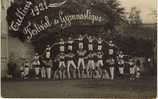 Carte Photo Tullins - Festival De Gymnastique 1921 - Sports, Athlétisme - Tullins