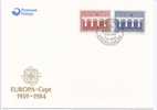 Faroe Islands/Foroya-Denmark Europa Cept Scott 106-7/ Michel 97-8 FDC 1984 - 1984