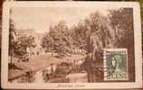 Stamps On Picture Side,vintage Postcard,park,nature,river,Maliesingel,Utrecht,Netherlands - Utrecht