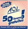 KIT INTERNET AOL 50 HEURES GRATUITES - Kit De Conección A Internet