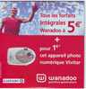 KIT INTERNET WANADOO TOUS LES FORFAITS INTEGRALES A 5 EUROS LECLERC - Internetanschluss-Sets