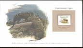 World Wildlife Fund-Animals Of The World Stamp Collection  Stamp And Card+Texte Au Verso   Le  Tigre De Tasmanie - Ohne Zuordnung