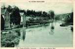 14 PONT OUILLY Bords De L´Orne Vers Le Moulin Neuf, Vallée, Ed Levasseur 9, Suisse Normande, 1945 - Pont D'Ouilly