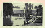 ARCIS-sur-AUBE - Pont De L'Aube - Bateau-Lavoir - Les Moulins Avant L'incendie 1911 - Arcis Sur Aube