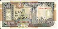 50 SHILIN  "SOMALILAND" Mogadishu North Forces 1991 P.R2 UNC   Ble 71 - Somalia