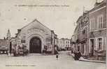 SAVENAY  LES HALLES ET LA POSTE 1916 - Savenay