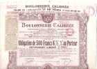 TITRE .BOULONNERIE CALIBREE .VALENCE .26 - Industrie