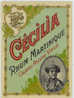 774 / ETIQUETTE DE RHUM  CECILIA  RHUM MARTINIQUE - Rhum