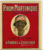 776 / ETIQUETTE DE RHUM  MARTINIQUE A. TARDIEU & CHAILLOUX  BORDEAUX - Rum