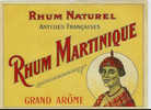 778/ ETIQUETTE DE RHUM  NATUREL ANTILLES FRANCAISE - Rum