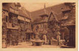 14..DIVES SUR MER..HOSTELLERIE DE GUILLAUME LE CONQUERANT..COUR LOUIS XIV..ECRITE EN 1933..SEPIA - Dives