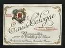 Etiquette "Eau De Cologne Aux Essences Naturelles" Parfumerie Union Amicale. - Etichette