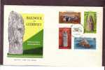 FDC GUERNSEY MONUMENTS PREHISTORIQUE  VV161 - Preistoria