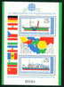 3045 Bulgaria 1981 EUROPA Danube Ships BLOCK MNH / Flags - GERMANY /125 Jahre Europaische Donaukommission - Collections