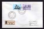 Luxembourg 1952, Recommandé FDC (cachet 1er Jour) Les Sports : Cyclisme, Escrime - Covers & Documents