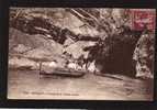 29 MORGAT (Crozon) Grande Grotte, Entrée, Animée, Barque, Ed Le Doaré 1716; 192? - Crozon