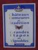 Plaque Métal "CHATEAU DEMEURES DE TRADITION" 2000. - Tin Signs (after1960)