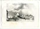 - FRANCE 40 . ROQUEFORT , LANDES  . LITHOGRAPHIE MILIEU 19e SIECLE TIREE DE : GUIENNE MONUMENTALE - Lithographies