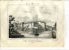 - FRANCE 40 . PORT DE MON DE MARSAN , LANDES  . LITHOGRAPHIE MILIEU 19e SIECLE TIREE DE : GUIENNE MONUMENTALE - Litografia