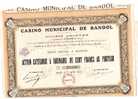 TITRE .CASINO BANDOL.83 . - Casinos