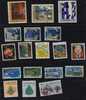 CANADA LOT 5 1981 15 TIMBRES ° 766 767 768 769 773 774 776 777 778 779 780 781 782 783 785 - Gebruikt