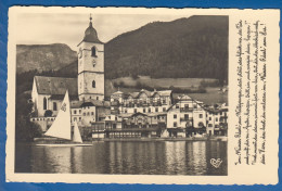 Österreich; St. Wolfgang Am See; Salzkammergut; Kirche Und Promenade; Stempel Hotel Weisses Rößl - St. Wolfgang