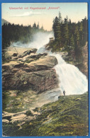 Österreich; Krimml, Wasserfall Mit Regenkanzell; 1919 - Krimml