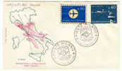 Italia - Busta Fdc Con Serie Completa: Inaugurazione Della Rete Aerea Postale Notturna - Andere (Lucht)