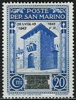 SAN MARINO..1943..Michel # 273...MVLH. - Nuevos