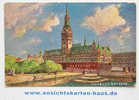 D 4124 - Hamburg Rathaus - CAk, 1911 Gelaufen - Mitte