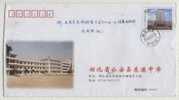 Basketball,China 2003 Donggang High School Postal Stationery Envelope - Pallacanestro