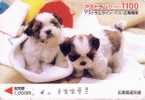 Carte Prépayée JAPON - ANIMAL CHIEN Chiens SHIH TZU - DOG JAPAN Prepaid Bus Card - Hund - FR 3 - Perros