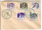 GOOD USSR FDC - WINTER OLYMPIC GAMES 1960 - SQUAW VALLEY - Hiver 1960: Squaw Valley