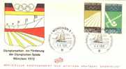 Germany - Mi-Nr 587/590 FDC (A004)- - 1961-1970