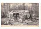 CPA-----91---FORET DE SENART---CABANE---BOIS-----BUCHERONS - Sénart