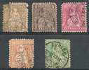 Switzerland - Several Damaged 1860s Helvetias - Used Stamps