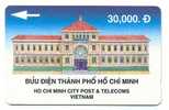 30.000D  Ho Chi Minh Post&Telecom (1VTNA)  Prem. Carte De Viet Nam - Viêt-Nam