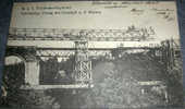 Railway,train,vintage Postcard,K.U.K. Eisebahn-Regiment,bridge,construction,WW I,Military Engeneering - Structures