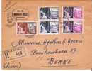 PM002 /- MONACO   Einschreibebrief   31.5.1952 –in Die Schweiz Mit Marken Der Galerie Frankiert - Covers & Documents