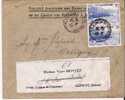 PM013 / MONACO -  Hafenansicht (2 X) – Auf Brief 1944 –in Die Schweiz - Storia Postale