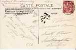 PM021 / MONACO -  Ansichtskarte – Cap Martin – Per Ambulante Nice A Ventimille Nach England - Cartas & Documentos