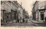 58 POUILLY SUR LOIRE Grande Rue, Trés Animée, Commerce, Moto Naphta, Ed BF 16, 1907 - Pouilly Sur Loire