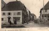 68 DANNEMARIE Rue Du Marché, Animée, Militaires, Ed Hartmann LL 29, 1915 - Dannemarie
