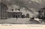 73 MODANE Gare En Hiver, Animée, Ed Montaz 221, 190? - Modane