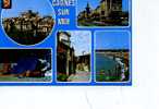 06 CAGNES SUR MER 5 VUES EN 1 CARTE ANIMATION VOITURES N° 5160 - Cagnes-sur-Mer