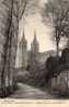 50 ST HILAIRE HARCOUET Eglise, Vue Prise Route De Savigny, Ed Mahient, 1919 - Saint Hilaire Du Harcouet