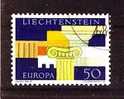 Liechtenstein Mi 431 Europa 1963 - Antique Columns - Used Stamps