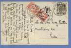 420 Op Kaart Met Stempel ANTWERPEN, Getaxeerd Met TX33 (2) Met Stempel LIER / ZIMMERTOREN - 1929-1937 Heraldieke Leeuw